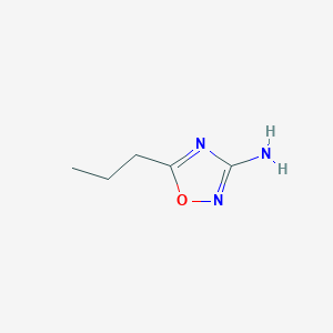 5-Propyl-1,2,4-oxadiazol-3-amine