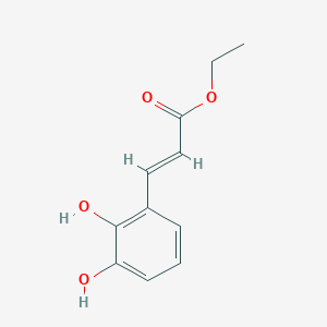 ethyl (E)-3-(2,3-dihydroxyphenyl)prop-2-enoate