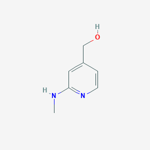 [2-(Methylamino)pyridin-4-yl]methanol