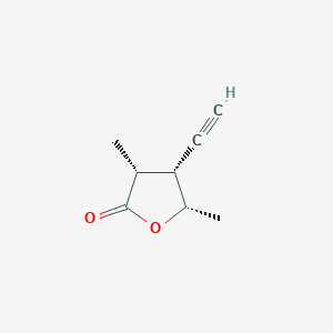 (3R,4R,5S)-4-Ethynyl-3,5-dimethyloxolan-2-one
