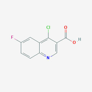 4-Chloro-6-fluoroquinoline-3-carboxylic acid