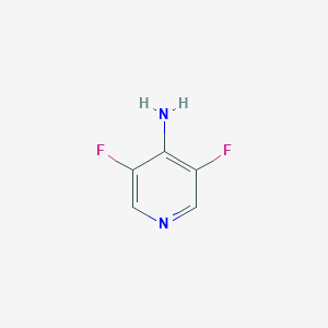 molecular formula C5H4F2N2 B069251 3,5-Difluoropyridin-4-amine CAS No. 159783-22-9