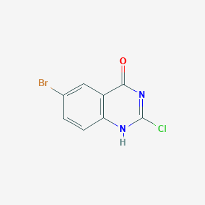 6-Bromo-2-chloroquinazolin-4(3H)-one