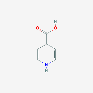 molecular formula C6H7NO2 B069276 1,4-Dihydropyridine-4-carboxylic acid CAS No. 182301-56-0