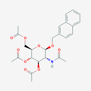 2-Naphthylmethyl 2-acetamido-3,4,6-tri-O-acetyl-2-deoxy-b-D-glucopyranoside