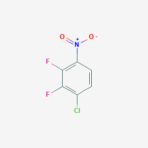 molecular formula C6H2ClF2NO2 B069295 1-Chloro-2,3-difluoro-4-nitrobenzene CAS No. 169468-80-8