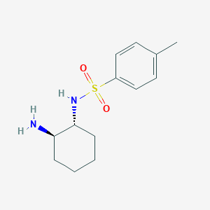 molecular formula C13H20N2O2S B069332 N-((1R,2R)-2-aminocyclohexyl)-4-methylbenzenesulfonamide CAS No. 174291-96-4
