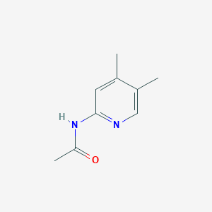 molecular formula C9H12N2O B069353 N-(4,5-dimethylpyridin-2-yl)acetamide CAS No. 179555-37-4