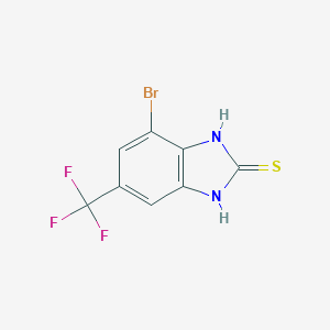 4-Bromo-6-(trifluoromethyl)benzimidazole-2-thiol