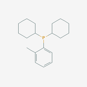B069457 Dicyclohexyl(2-methylphenyl)phosphine CAS No. 173593-25-4