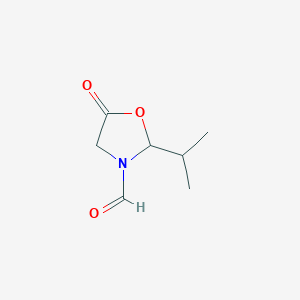 2-Isopropyl-5-oxooxazolidine-3-carbaldehyde