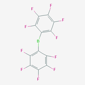 molecular formula C12BF10 B069467 Bis(pentafluorophenyl)borane CAS No. 165612-94-2