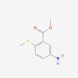 Methyl 5-amino-2-methylsulfanylbenzoate