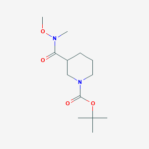 tert-Butyl 3-(methoxy(methyl)carbamoyl)piperidine-1-carboxylate