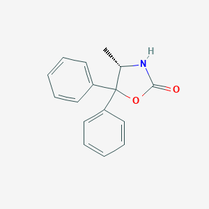 molecular formula C16H15NO2 B069476 (S)-4-Methyl-5,5-diphenyloxazolidin-2-one CAS No. 191090-29-6