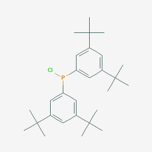 molecular formula C28H42ClP B069477 Bis(3,5-DI-tert-butylphenyl)chlorophosphine CAS No. 181257-36-3