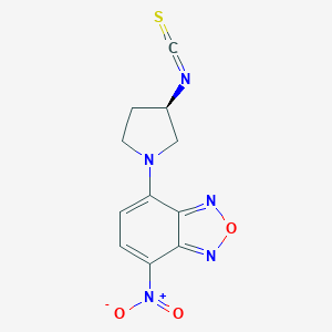 molecular formula C11H9N5O3S B069487 (R)-(-)-NBD-Py-NCS CAS No. 163927-29-5