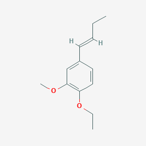 4-[(1E)-1-Buten-1-yl]-1-ethoxy-2-methoxybenzene