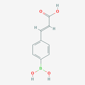 4-(Carboxyvin-2-YL)phenylboronic acid