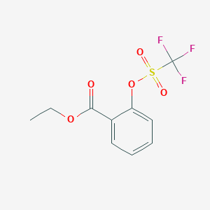 Ethyl 2-(trifluoromethyl sulfonyloxy) benzoate