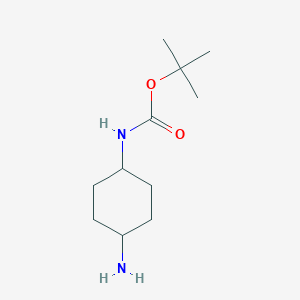 molecular formula C11H23N2O2+ B069642 trans-N-Boc-1,4-cyclohexanediamine CAS No. 195314-59-1