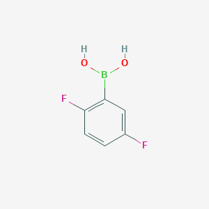 molecular formula C6H5BF2O2 B069649 2,5-Difluorophenylboronic acid CAS No. 193353-34-3