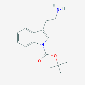 molecular formula C15H20N2O2 B069652 1-Boc-tryptamine CAS No. 167015-84-1