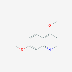 molecular formula C11H11NO2 B069662 4,7-Dimethoxyquinoline CAS No. 161327-47-5