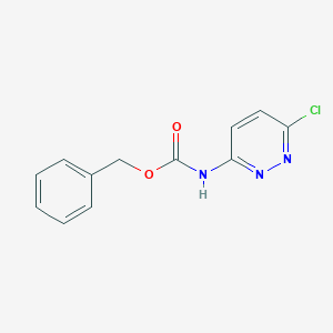 molecular formula C12H10ClN3O2 B069664 benzyl N-(6-chloropyridazin-3-yl)carbamate CAS No. 175393-07-4
