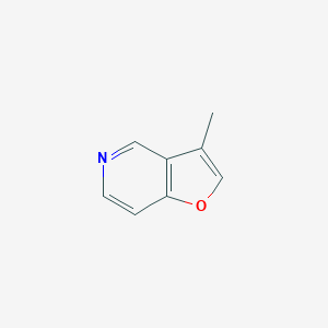 molecular formula C8H7NO B069677 3-甲基呋喃[3,2-c]吡啶 CAS No. 167420-52-2