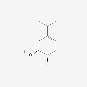molecular formula C10H18O B069682 (1R,6S)-6-Methyl-3-propan-2-ylcyclohex-3-en-1-ol CAS No. 162238-86-0
