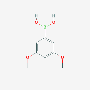 molecular formula C8H11BO4 B069687 3,5-Dimethoxyphenylboronic acid CAS No. 192182-54-0