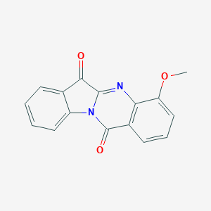 4-Methoxyindolo[2,1-b]quinazoline-6,12-dione
