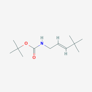 Tert-butyl N-[(E)-4,4-dimethylpent-2-enyl]carbamate