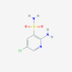 2-Amino-5-chloropyridine-3-sulfonamide