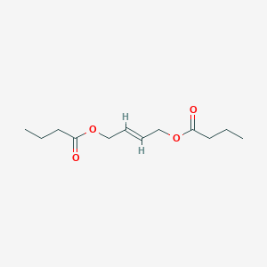 molecular formula C12H20O4 B069737 1,4-Bis(butyryloxy)-2-butene CAS No. 191089-67-5