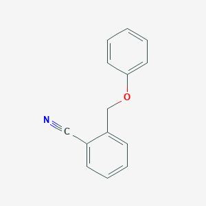 molecular formula C14H11NO B069747 2-(Phenoxymethyl)benzonitrile CAS No. 168971-54-8
