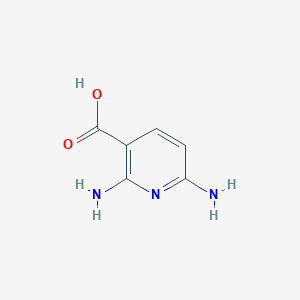 molecular formula C6H7N3O2 B069823 2,6-Diaminonicotinic acid CAS No. 175155-53-0