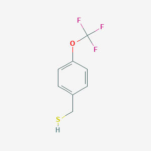 [4-(Trifluoromethoxy)phenyl]methanethiol