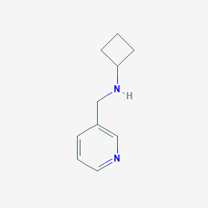 N-[(Pyridin-3-yl)methyl]cyclobutanamine