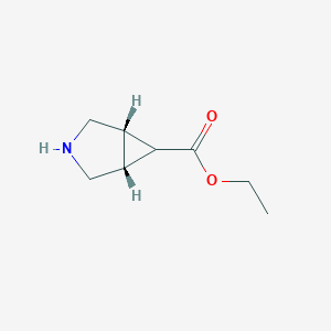(1R,5S,6r)-rel-Ethyl 3-azabicyclo[3.1.0]hexane-6-carboxylate