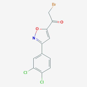 5-(Bromoacetyl)-3-(3,4-dichlorophenyl)isoxazole