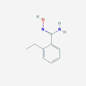 2-ethyl-N'-hydroxybenzenecarboximidamide