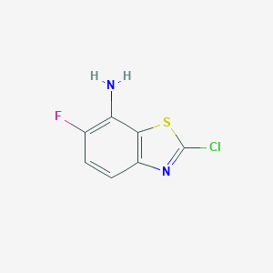 2-Chloro-6-fluoro-1,3-benzothiazol-7-amine