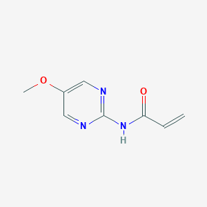 molecular formula C8H9N3O2 B6991069 N-(5-methoxypyrimidin-2-yl)prop-2-enamide 