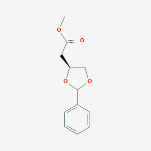Methyl 2-((4S)-2-phenyl-1,3-dioxolan-4-yl)acetate