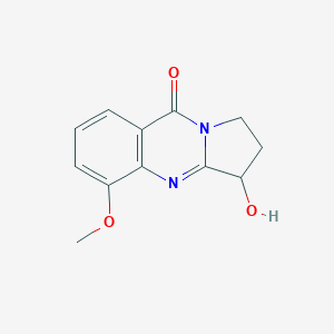 3-Hydroxy-5-methoxy-2,3-dihydropyrrolo[2,1-b]quinazolin-9(1H)-one
