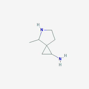 4-Methyl-5-azaspiro[2.4]heptan-2-amine
