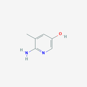 molecular formula C6H8N2O B069980 6-Amino-5-methylpyridin-3-OL CAS No. 193746-18-8