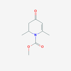 Methyl 2,6-dimethyl-4-oxo-2,3-dihydropyridine-1-carboxylate